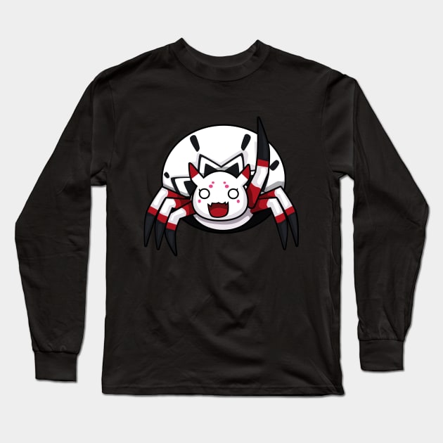 so i'm a spider so what ? Kumoko Saying Hi Long Sleeve T-Shirt by Dokey4Artist